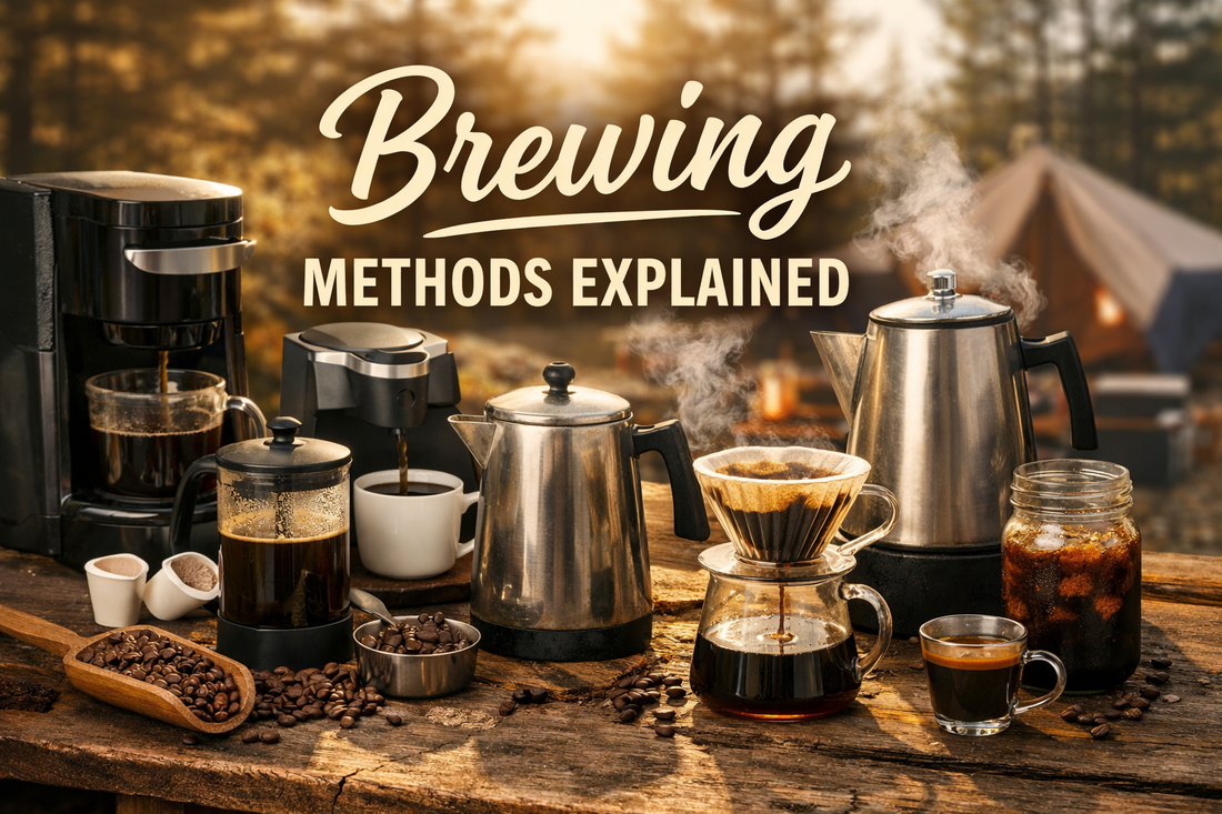 Brewing Methods Explained: How to Choose the Right Way to Make Your Coffee